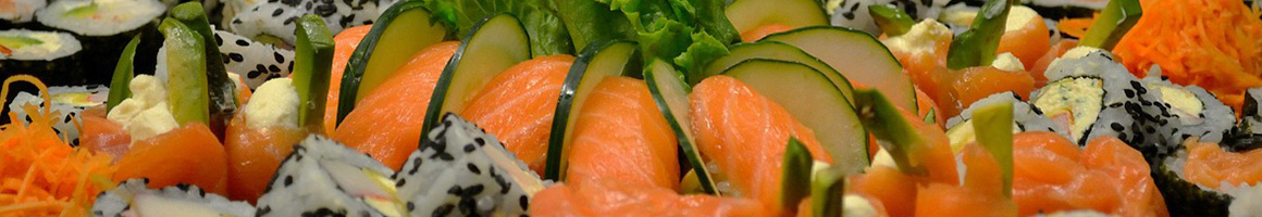Eating Japanese Sushi at TOKI Japanese Steakhouse and Sushi restaurant in Martinez, GA.